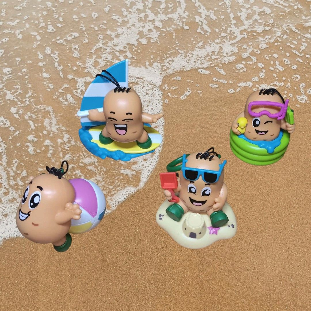 Potato Corner Pocollectibles - Summer Vibe (Category: Designer & Blind Box Toys) located in Paranaque City. Submitted by InquisiToyz (Listing ID 1378177917, Image 1). Description: Potato Corner Summer Poco-llectible Set of 4 -sold as set - payment thru GCash -delivery thru Lalamove/JnT/LBC -item in Parañaque.