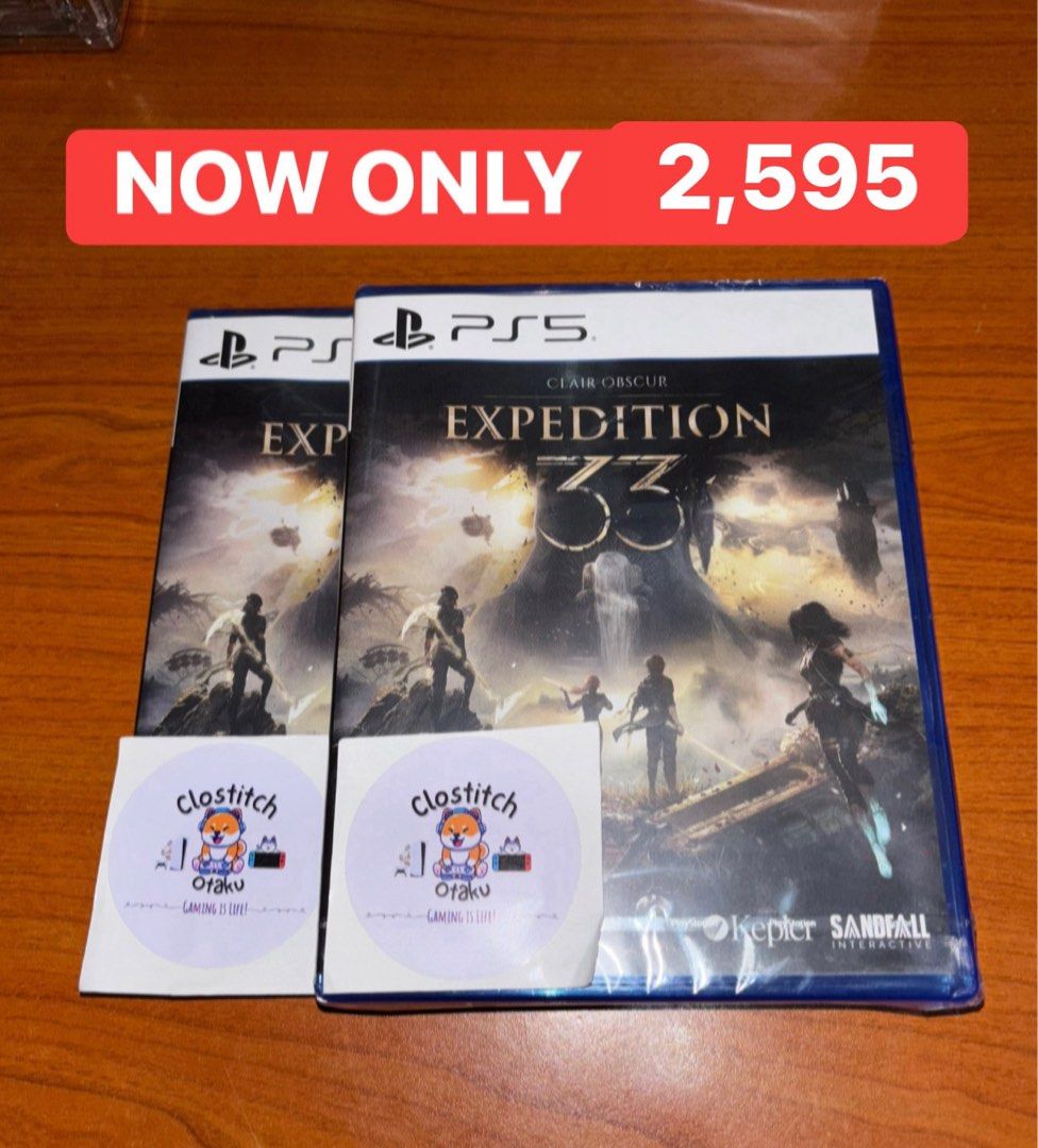 PS5 Expedition 33 (Category: PlayStation) located in Quezon City. Submitted by clostitchotaku100 (Listing ID 1378172565, Image 1). Description: ☑️Brand New ☑️Sealed ☑️ 100% Original ☑️Payment Methods: COD(2k max), Gcash, BPI ☑️Shipping via lala move. Buyer’s Expense ☑️ Location: Wilsonville Subdivision Project 6, Culiat Quezon City ☑️ 100 Discount with 2 Games, 200 With 3 Games, 300 With 4 Games, 500 with 5 Games ☑️ Free Game worth 3k if you buy 