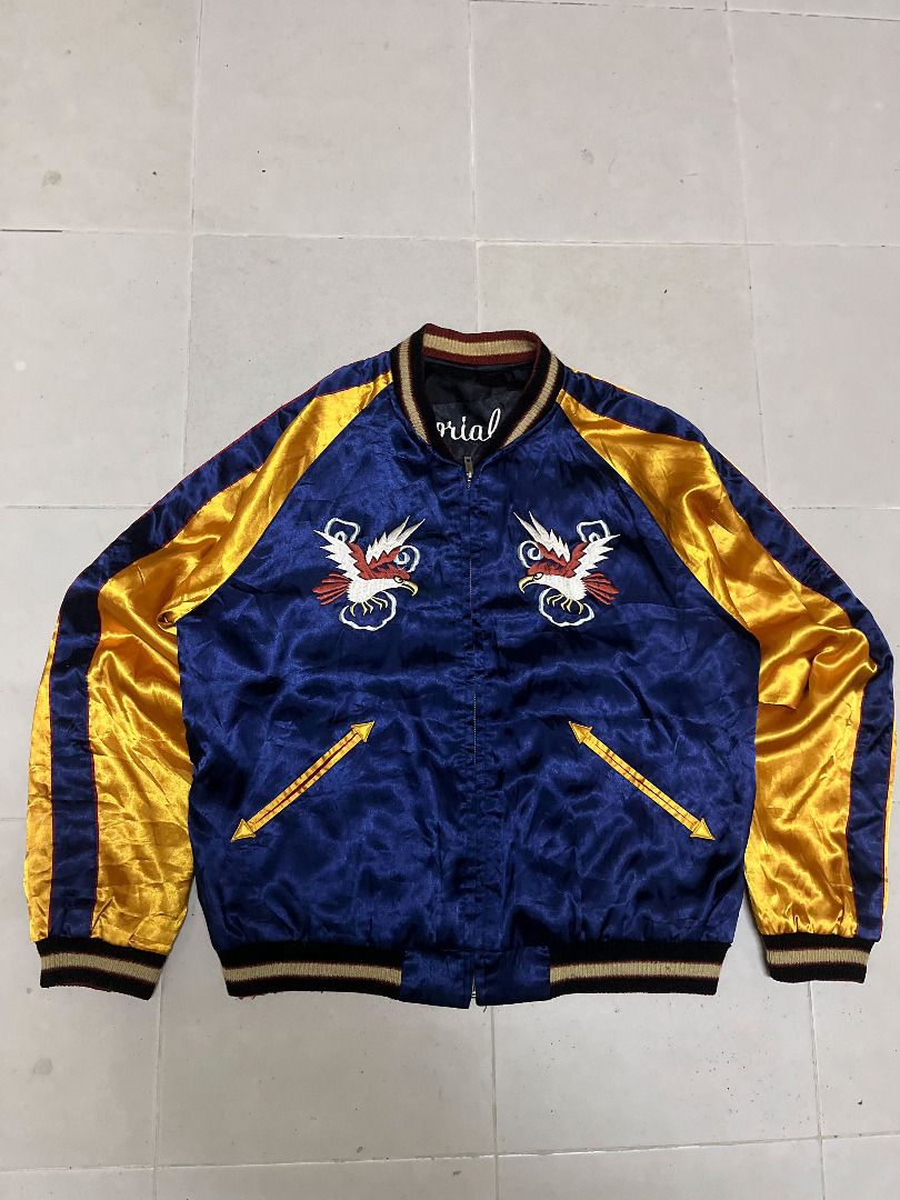 Reversible Sukajan Toyo Enterprise Souvenir Jacket Bomber Japan