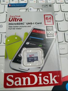 Sandisk 64G ultra micro SD Card Brand New Unused! Regular Mail Included 😭64084807023107110