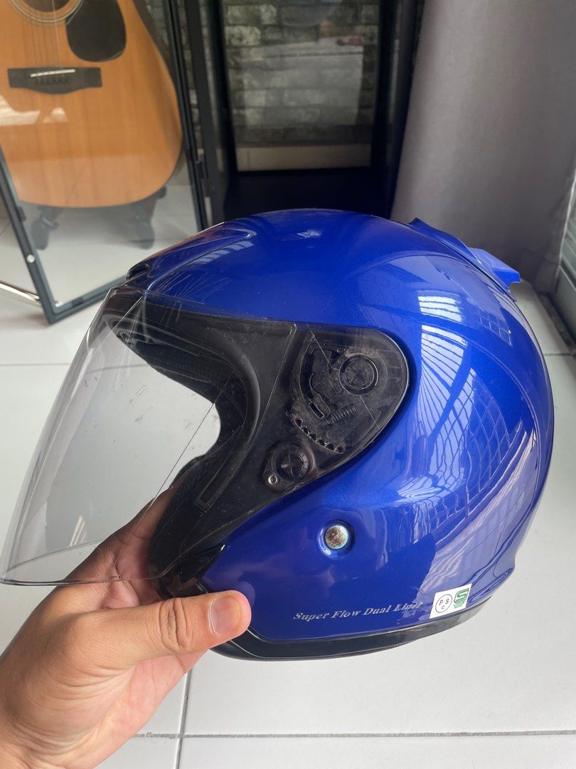 Shoei JF2 Original XL (Category: Announcements) located in Kuala Lumpur. Submitted by muhaimin_aliman (Listing ID 1378216362, Image 1). Description: Shoei jforce2 Original Size XL Helmet asal Jf2 plain dah repaint Visor Standard dan beg bagi sekali Lokasi Gombak/KL Minat lapor 0123432191 boleh nego .