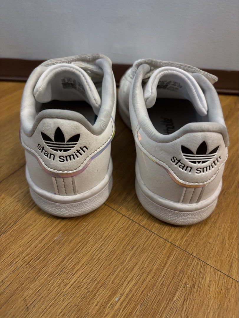Stan Smith Ortholite for Kids (Preloved) (Category: Babies & Kids Fashion) located in Paranaque City. Submitted by avec21 (Listing ID 1378243205, Image 2). Description: Original Stan Smith Ortholite for Kids Preloved Shoes bought in Japan Seldom Used when my son was 4y/o Size: 11K US RFS: Outgrown Pick-up location: Paranaque Shipping c/o buyer.