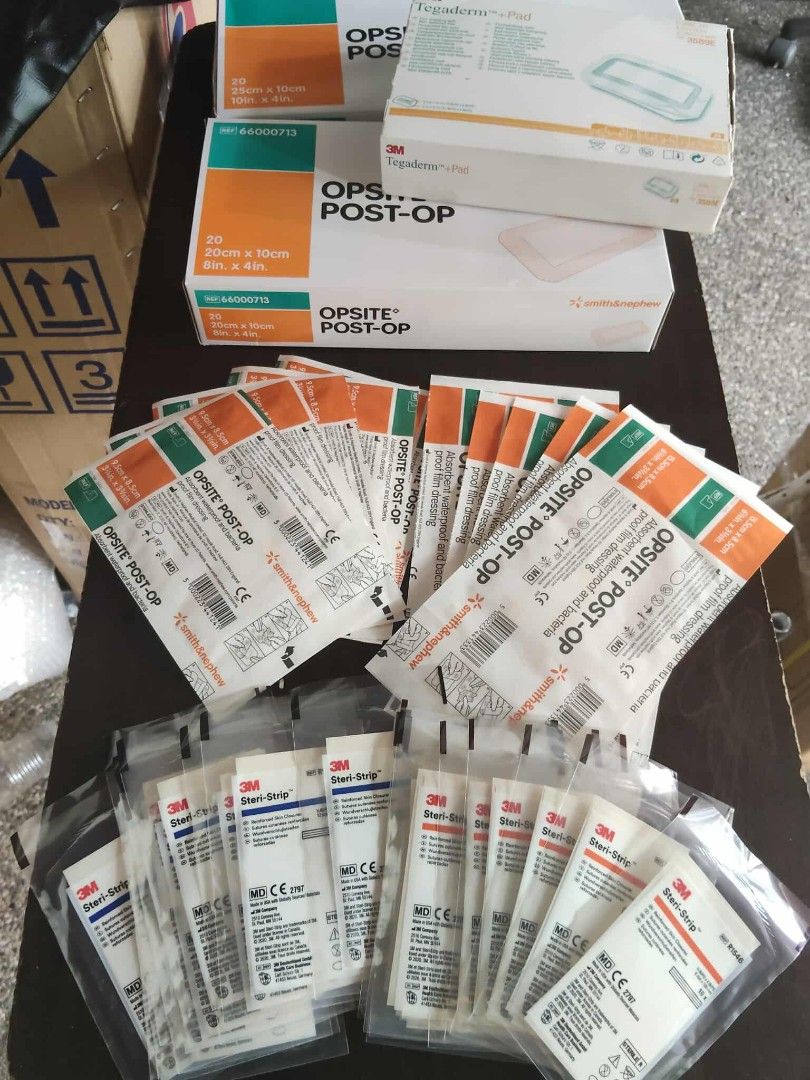 Steri- strip at opsite post op (Category: Braces, Support & Protection) located in Quezon City. Submitted by kathrynbal66392 (Listing ID 1378150948, Image 1). Description: brandnew affordable onhand negotiable good quality and condition open for pick up and delivery high quality we also sell many medical supplies call me 09268225723 cod,gcash,bank transfer lifetime time free service.
