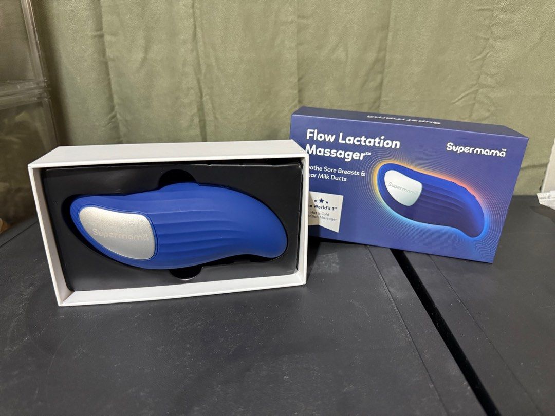 Supermama Flow Lactation Massager (Category: Breastfeeding & Bottle Feeding) located in Taguig. Submitted by gabbygabs_xoxo (Listing ID 1378333109, Image 1). Description: Bought last May 1, 2025 at Baby Company Fair Ginamit ko lng mga 3x pang massage sa likod, di pa nagamit sa boobs August pa EDD ko. Orig price: 5,490 Selling it for only 3,990. Under 1 year warranty. .