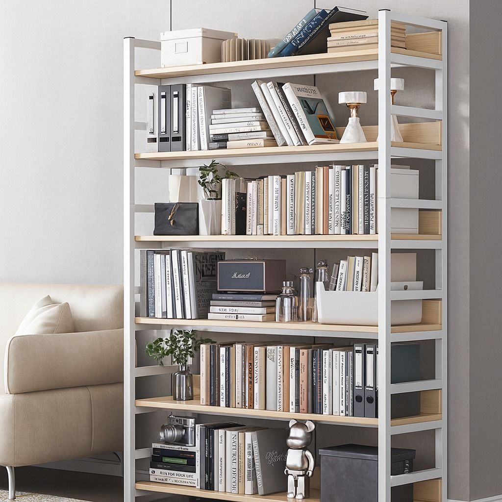 Tall Bookshelf Rack | Living Room Book Rack | Multi Layer Shelf Rack ...