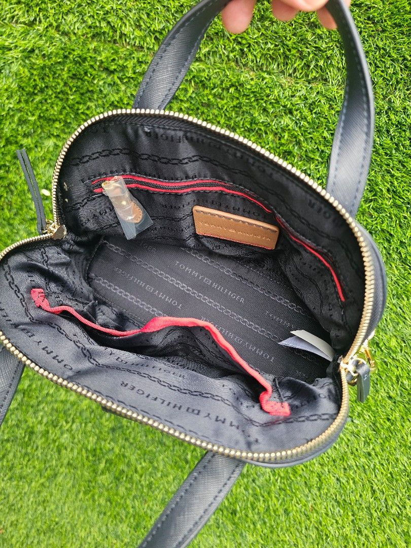 Tommy Hilfiger Stacey Mini Dome Handbag (Category: Cross-body Bags) located in Quezon City. Submitted by ysacam (Listing ID 1378200289, Image 2). Description: size: L 260mm x W 100mm x H 90mm price excluding shipping.