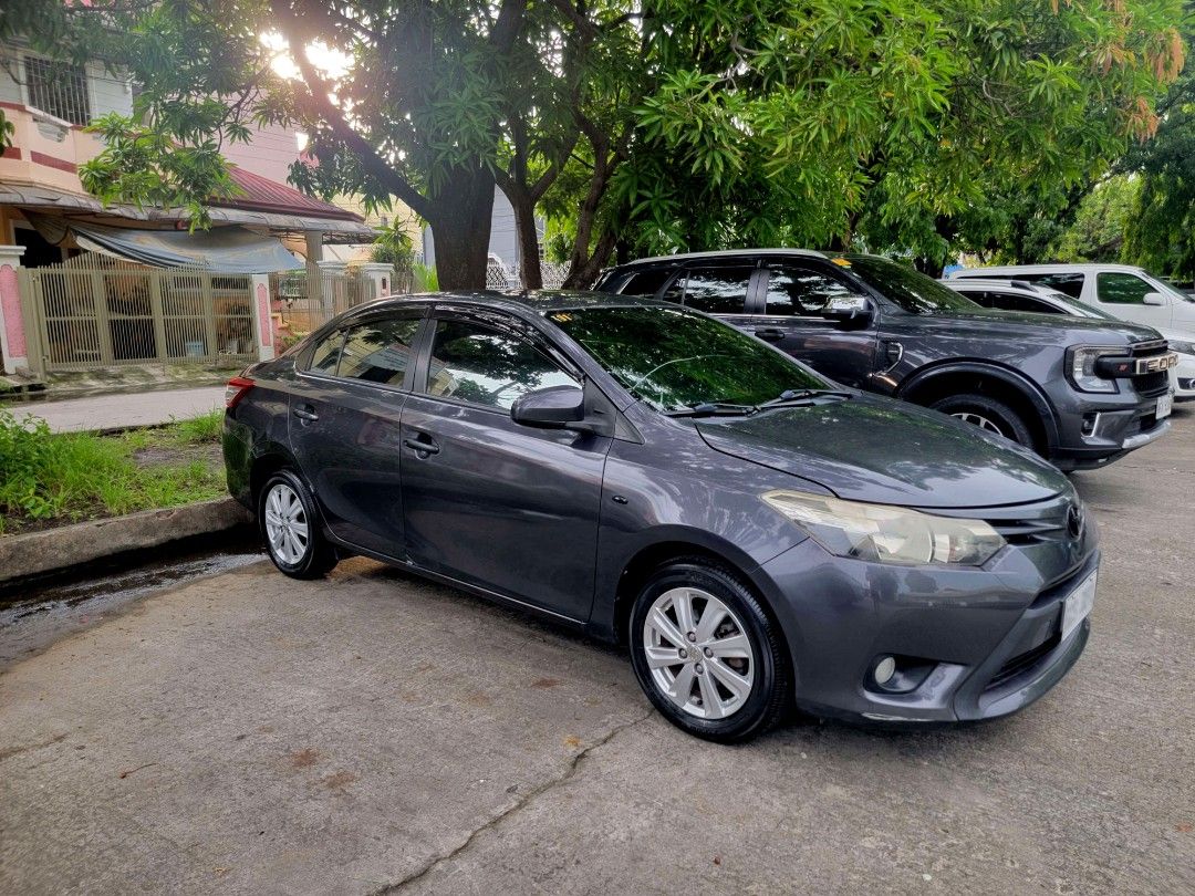 Toyota Vios 1.5 E (M) (Category: Used Cars) located in Quezon City. Submitted by gidzdlcrz (Listing ID 1378211314, Image 3). Description: Vios 1.3 E M/T (2017 Acquired) Year Model: 2016 Metallic Gray 65K ODO 2025 Registered Monday Coding (1) PMS Maintained (every 5k odo) Perfect Running Condition Complete Legal Papers THICK TIRES LONG DRIVE READY GAS AND GO Inclusions: Deep Dish Matting Black Painted Emblems De Chrome Accessories Genuine Yaris Em