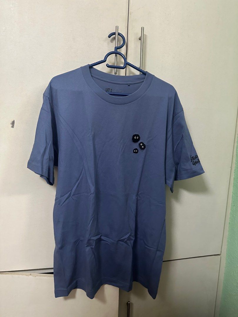 Uniqlo Studio Ghibli Shirt (Category: Tshirts & Polo Shirts ) located in Quezon City. Submitted by shopipels (Listing ID 1378197755, Image 1). Description: Bought for ₱790 Preloved item, barely used In good condition Out of stock.