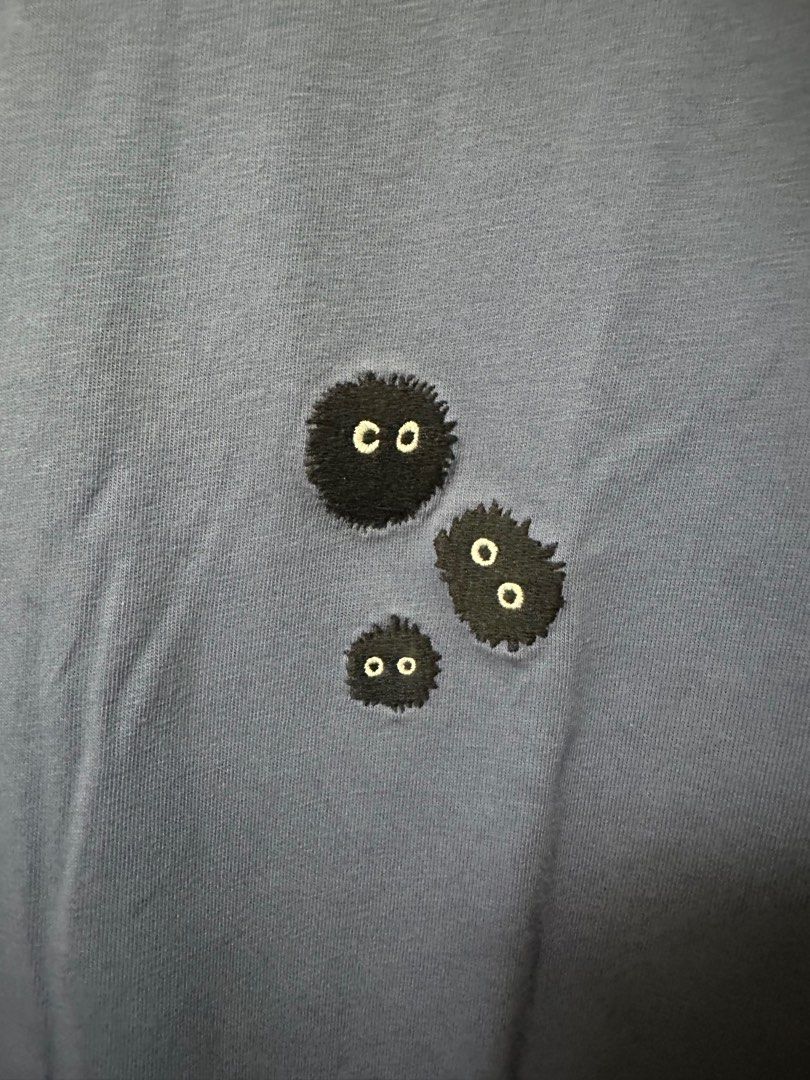 Uniqlo Studio Ghibli Shirt (Category: Tshirts & Polo Shirts ) located in Quezon City. Submitted by shopipels (Listing ID 1378197755, Image 2). Description: Bought for ₱790 Preloved item, barely used In good condition Out of stock.