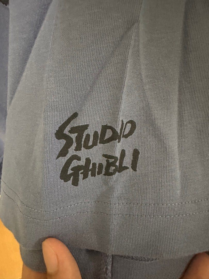 Uniqlo Studio Ghibli Shirt (Category: Tshirts & Polo Shirts ) located in Quezon City. Submitted by shopipels (Listing ID 1378197755, Image 3). Description: Bought for ₱790 Preloved item, barely used In good condition Out of stock.