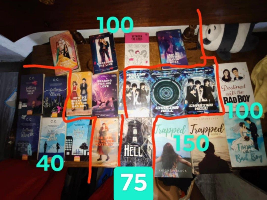 wattpad books (Category: Storybooks) located in Manila. Submitted by cabraljian16978 (Listing ID 1378330997, Image 1). Description: 30-150 75-88 chasing hell 1,499 take all.