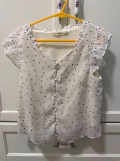 波點上衣64209178327937110