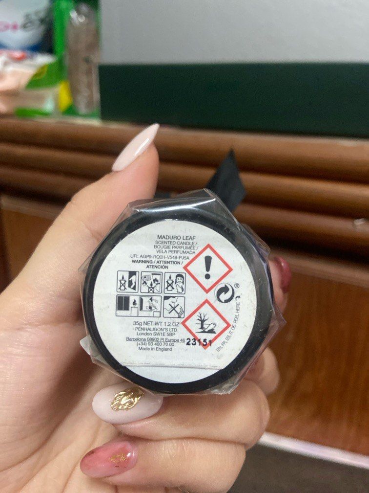 由 ap8935 (刊登 ID 1381791836，圖片 2) 提交，位於 台南市 (Tainan) 的 潘海利根蠟燭 35g (類別：居家香薰)，說明：全新 加購450。