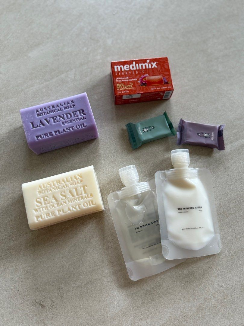 由 33sanl (刊登 ID 1381676730，圖片 1) 提交，位於 台北市 (Taipei) 的 澳洲薰衣草香皂 新加坡香皂 洗臉巾 morning after洗髮精 (類別：沐浴清潔相關)，說明：。