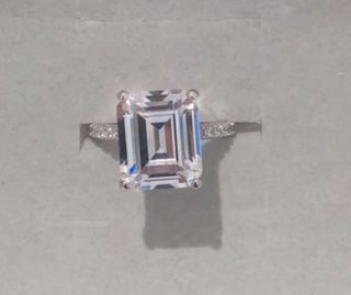 英國 🇬🇧 Objkts Jewelry objekts rhodium plated 925純銀 仿鑽石戒指 5A Cubic Zirconia sterling silver ring london64242679178499110