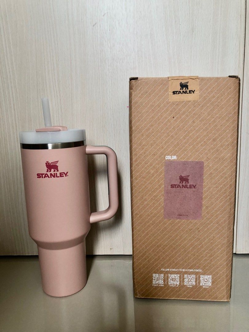 FREE SF 🤩 💯 guaranteed authentic Stanley pink dust tumbler (Category: Water Bottles & Tumblers) located in Quezon City. Submitted by macyscloset (Listing ID 1362853047, Image 1). Description: ✨❗️LAST PRICE POSTED ❗️ ✨💯 guaranteed authentic Stanley 💕bestseller; 40 oz .