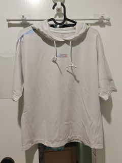 女裝ANTA白色有帽T恤L碼64237986466179110