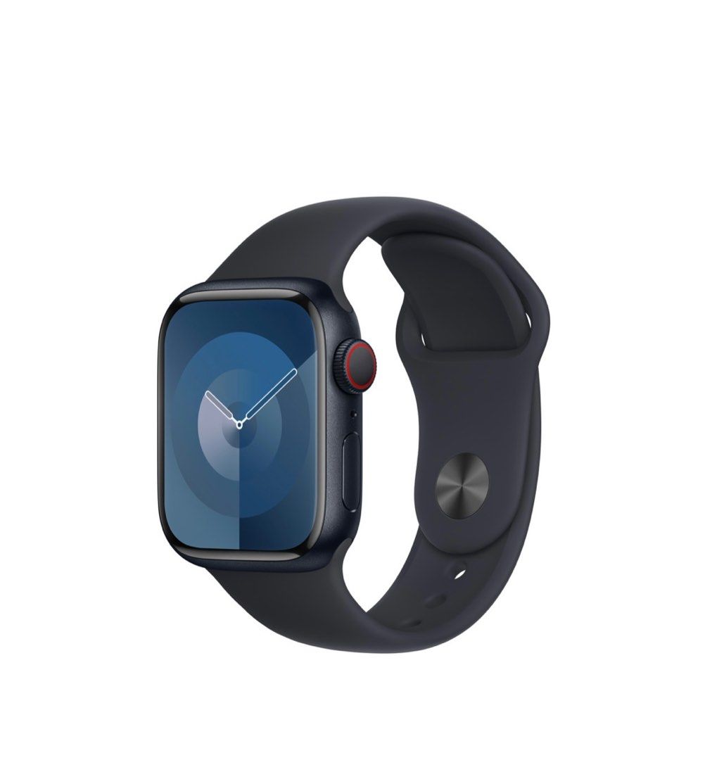 BRAND NEW ORIGINAL Apple Watch strap (Category: Women's Watches) located in Mandaluyong City. Submitted by itisntso (Listing ID 1381851892, Image 2). Description: Apple Watch strap Medium size Midnight color BRAND NEW UNOPENED RFS: size is too big.
