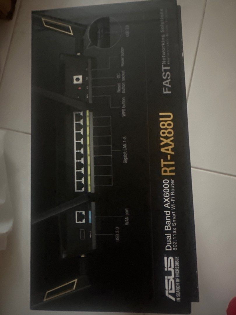ASUS RT-AX88U Dual Band AX6000 Smart WiFi Router63203135331459110