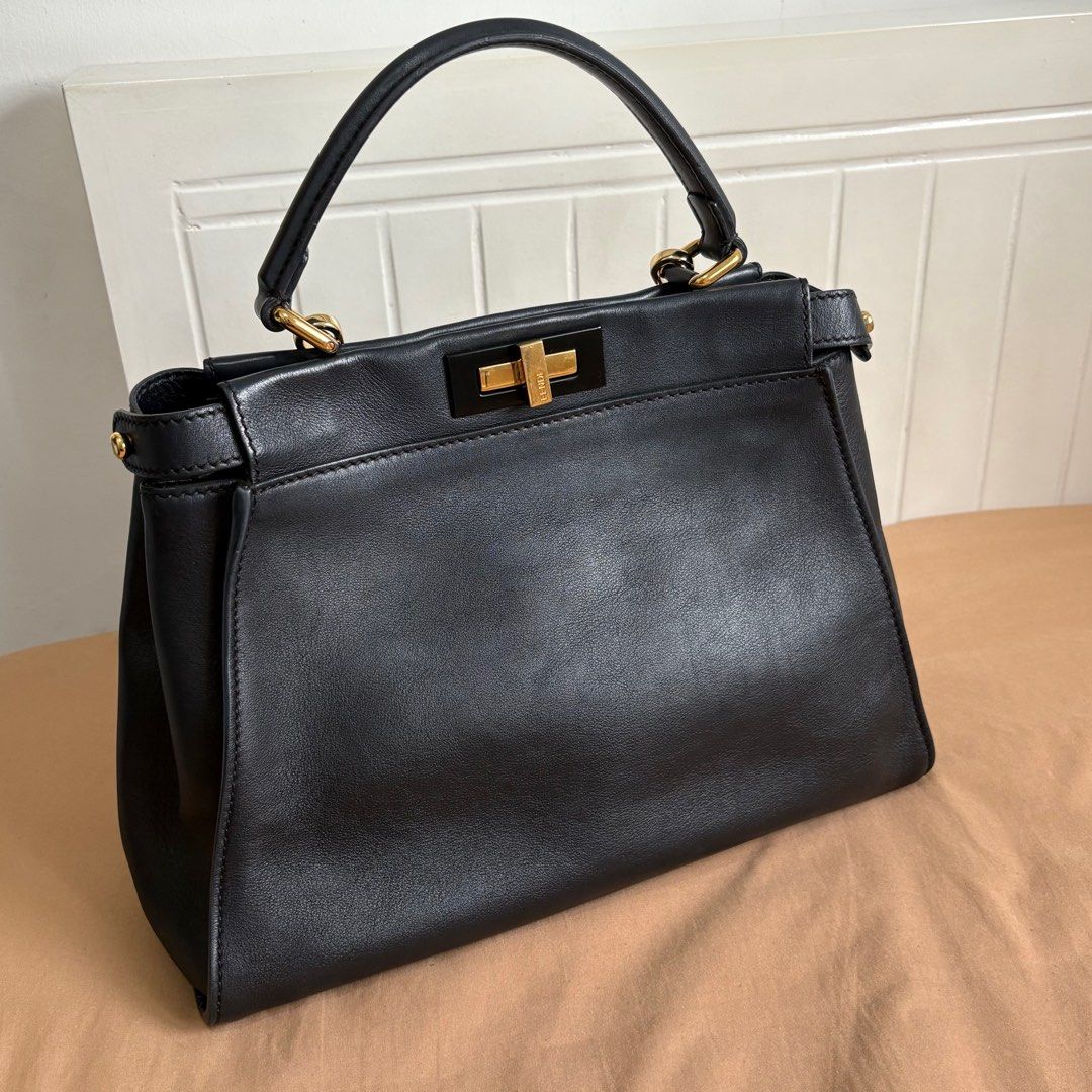 SALE❗️Authentic Fendi Medium Peekaboo (Category: Luxury Bags & Wallets) located in Manila. Submitted by snatchmybag (Listing ID 1381863522, Image 1). Description: .