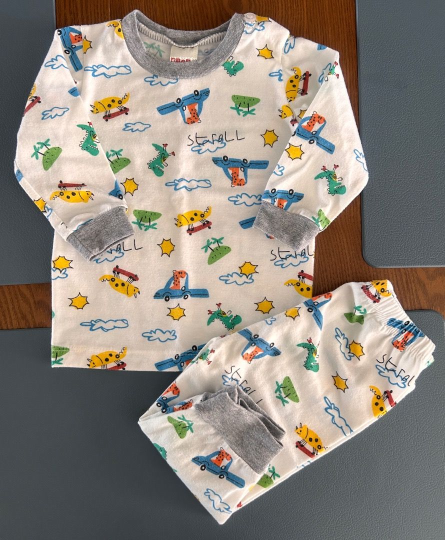 Baby pyjamas (Category: Babies & Kids Fashion) located in Kajang. Submitted by djyong5656413 (Listing ID 1381761865, Image 1). Description: Suitable for baby 3-6 months old..