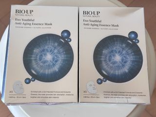 Bio up抗老奇蹟面膜(5片/盒)，BIO UP酵肽活能精油潔膚露  BIO UP Yeast-Active Essential Oil Cleanser，Marine Star金盞花葉黃素晶亮升級PLUS限定版64245835441923110