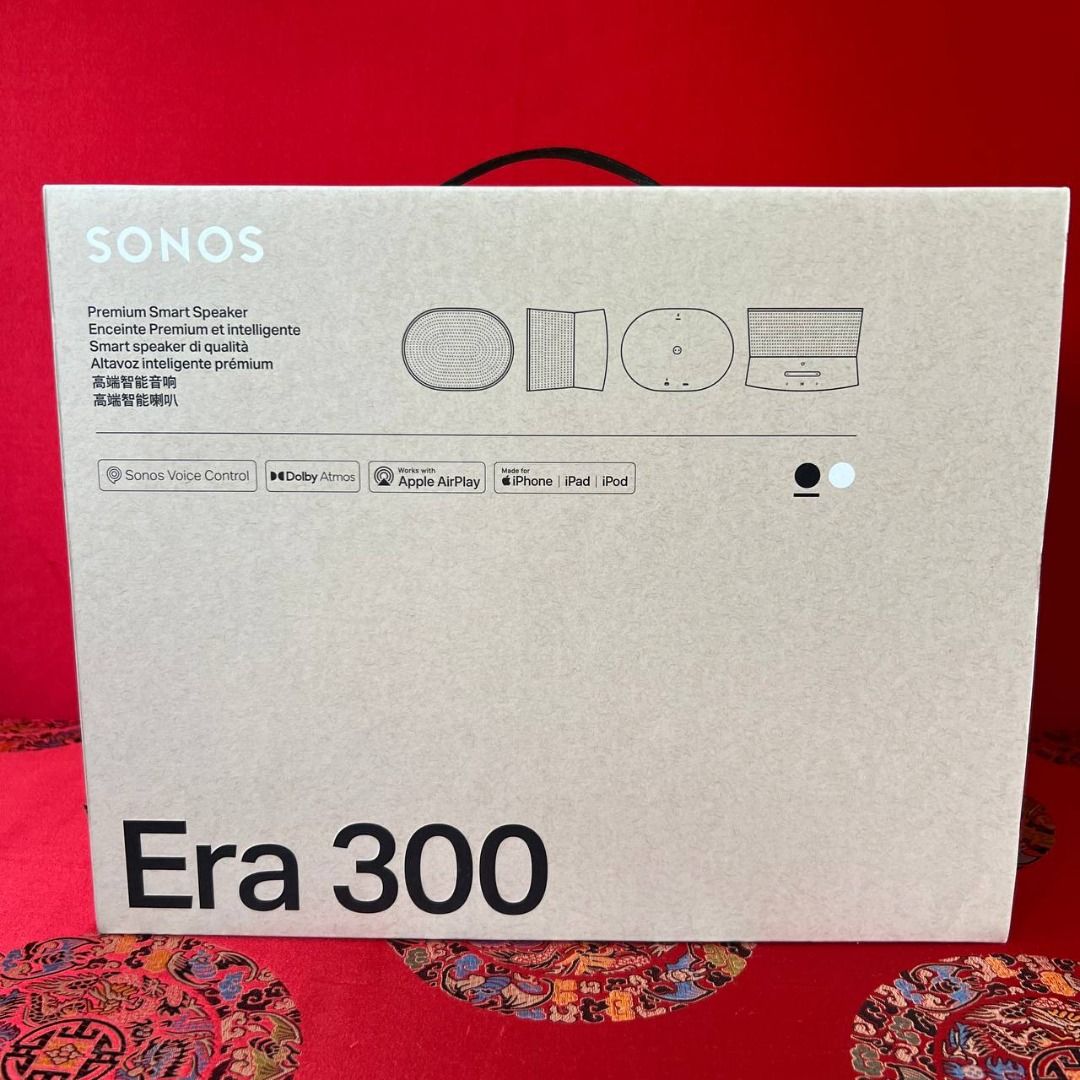 BNIB Sonos Era 300 Speakers Sealed with Warranty - Black63205308016513111