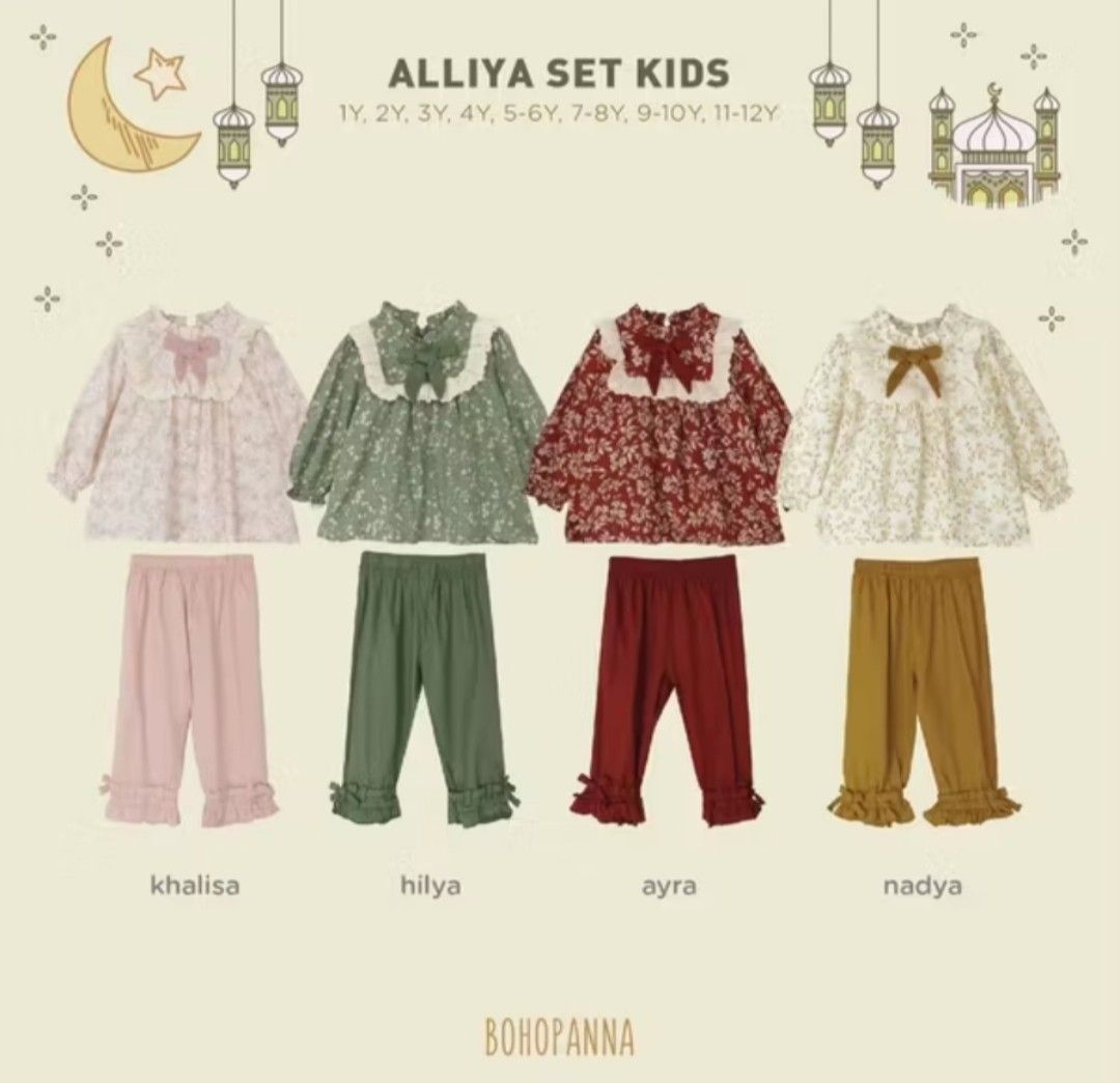 Bohopanna Alliya Tunik Set 4y (Kategori: 4 hingga 7 tahun) berada di Sleman. Dikirim oleh jualpreloved90 (ID iklan 1381751135, Gambar 1). Deskripsi: .