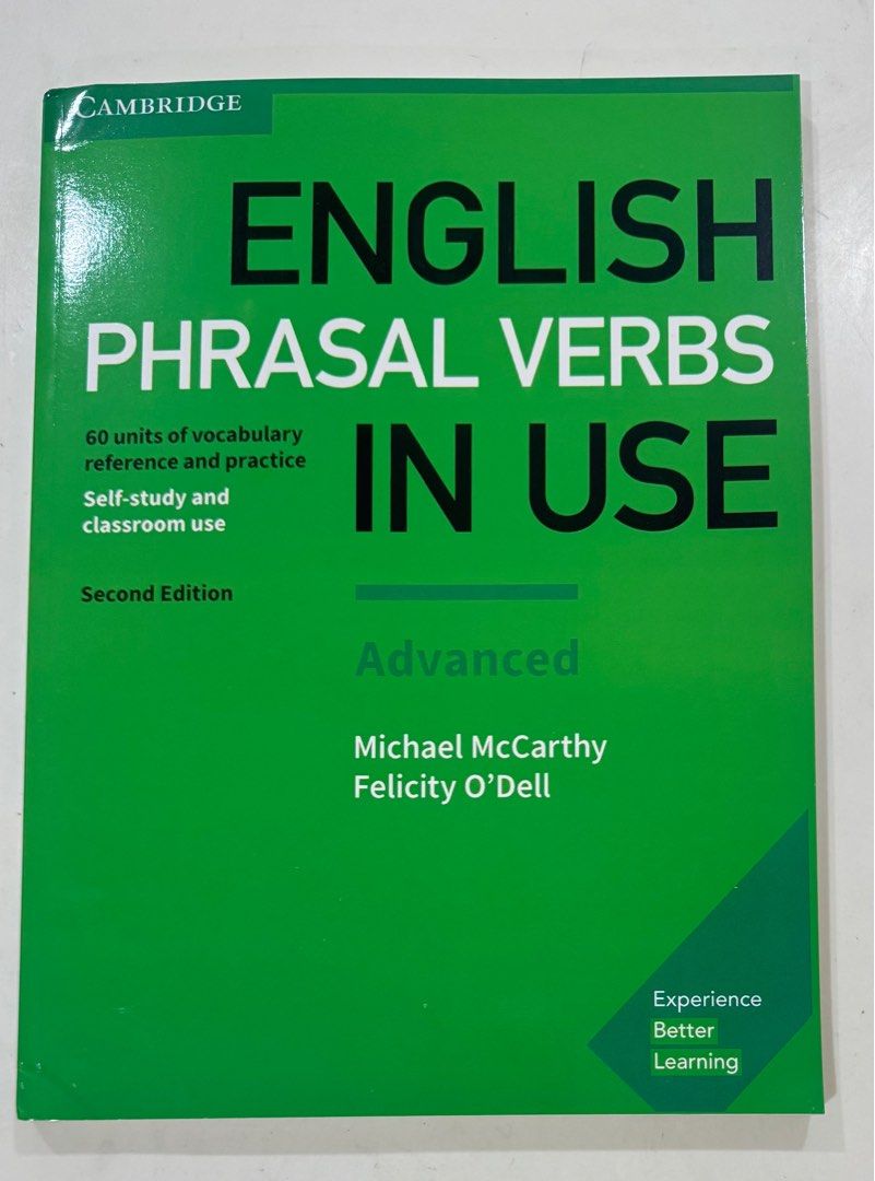 Cambridge English Phrasal Verbs In Use - Advanced/Intermediate, Hobbies ...