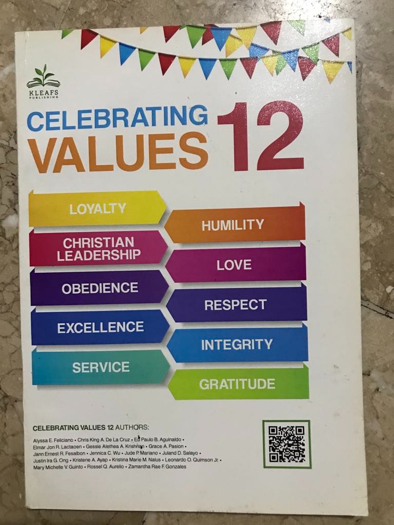 Celebrating Values 12 1st Sem UST SHS, Hobbies & Toys, Books ...