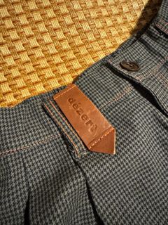 dezert 灰色格仔長褲 Tiger Yau 邱傲然64226037597313110