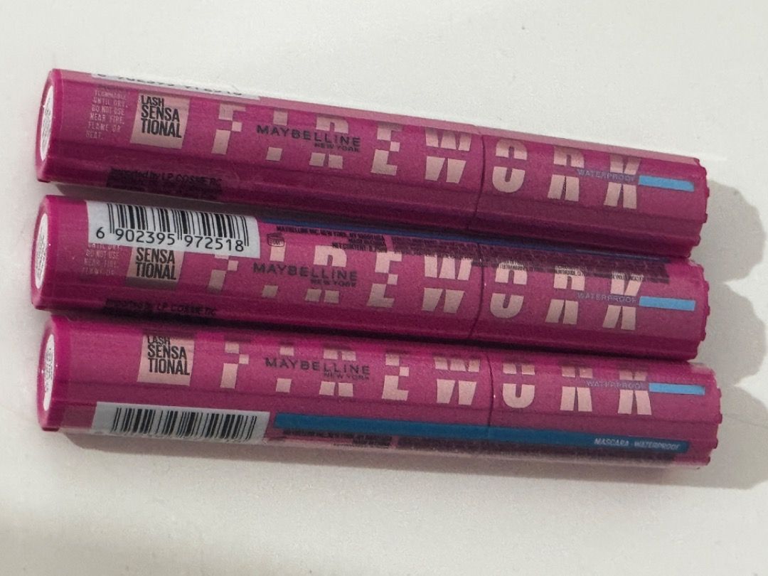 Firework Mascara (Category: Makeup) located in Quezon City. Submitted by declutteringnini (Listing ID 1381770034, Image 1). Description: Brand new and sealed PRICE IS FIRM Lowballers will be ignored :)).