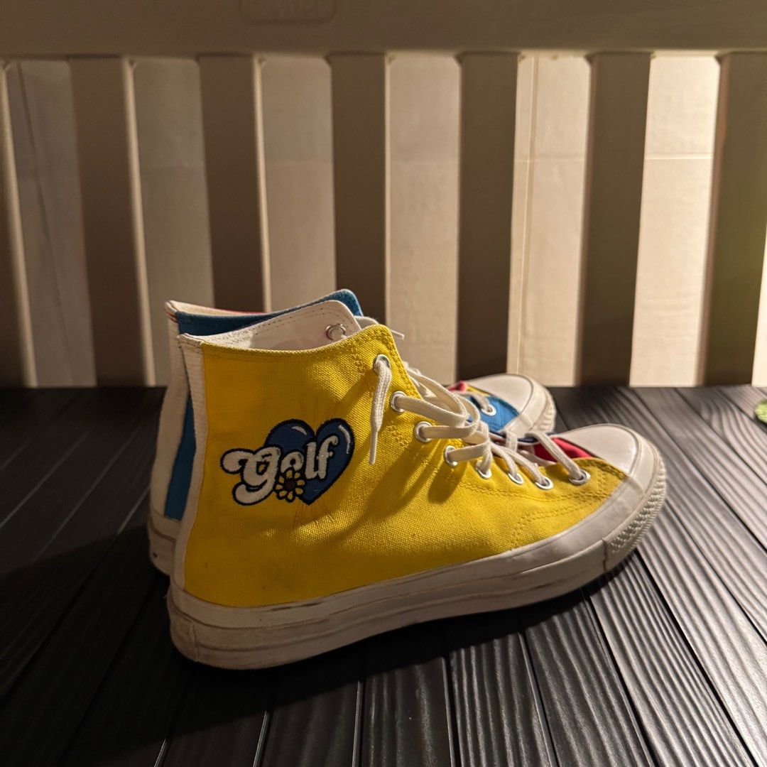 Golf Wang x Converse Chuck 70 High 'Tri-Panel', Men's Fashion