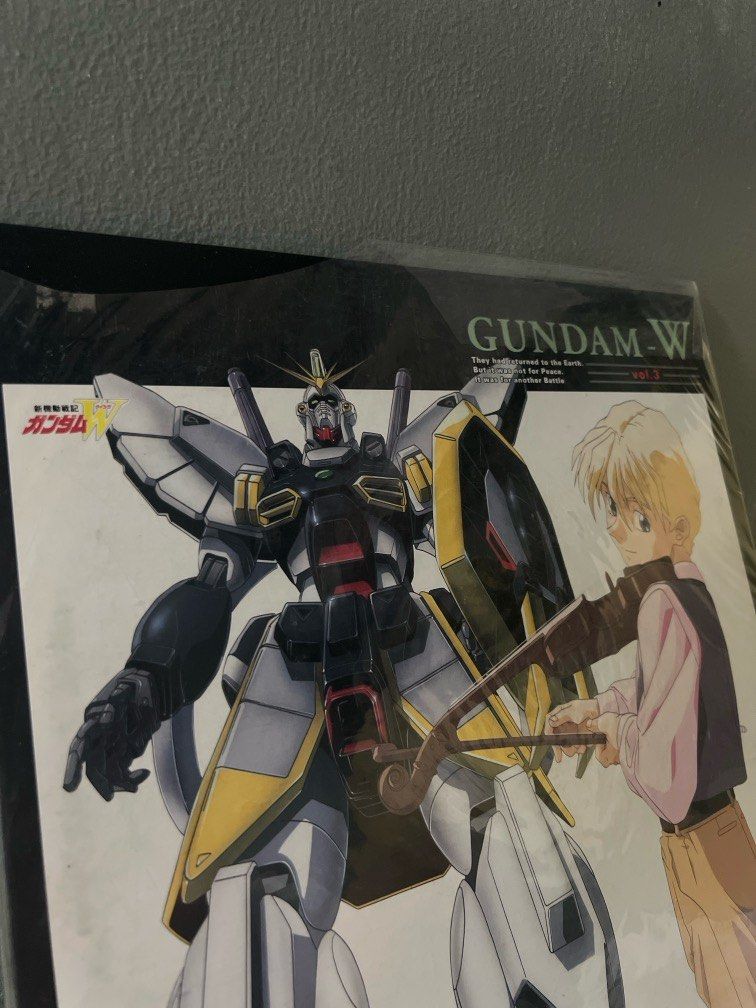 Gundam-W Vol.3 Laser Disc (Category: Gundam & Model Kits) located in Quezon City. Submitted by TogsTogs (Listing ID 1381669166, Image 2). Description: Negotiable Worn Plastic is for protection only .