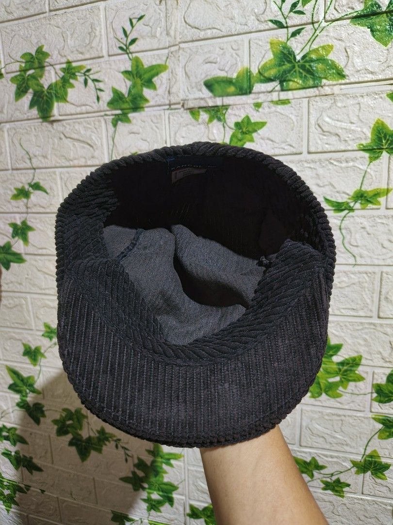 Kangol Cord beret cap (Category: Caps & Hats) located in Davao. Submitted by vndrgd (Listing ID 1381696449, Image 3). Description: Authentic No flaw Need wash before wearing Php 799 only.