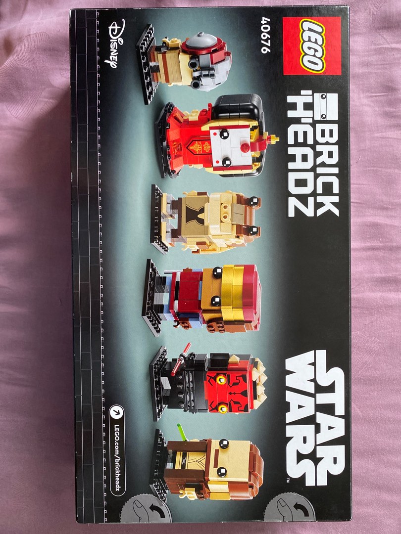 LEGO BrickHeadz Star Wars The Phantom Menace 40676, Hobbies & Toys ...