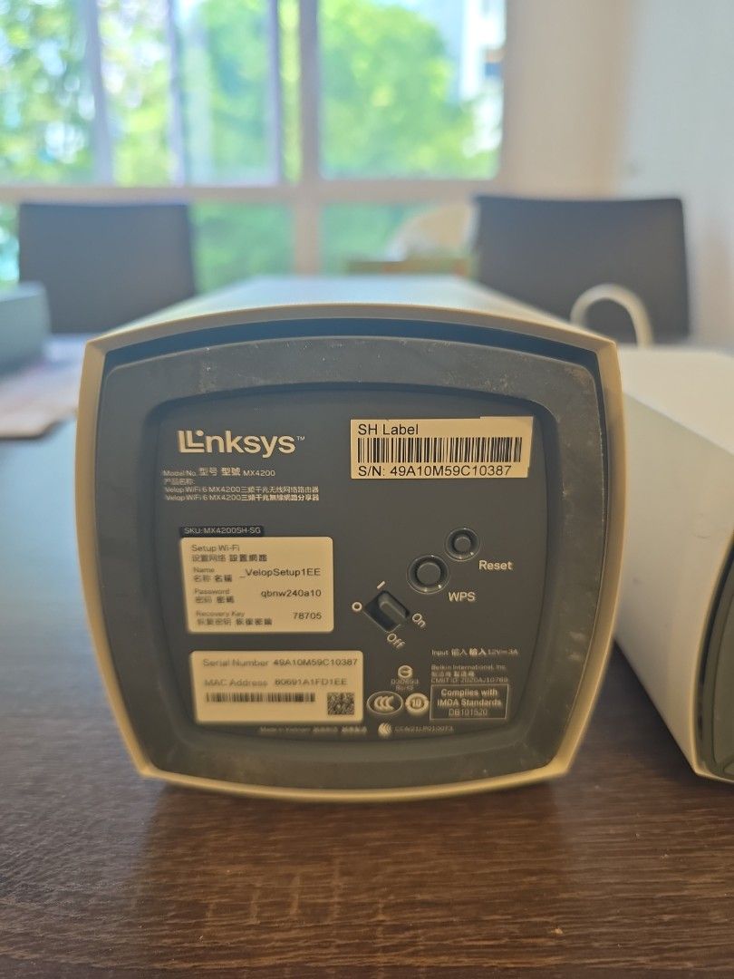 Linksys Velop Mesh WiFi System - White63204756507393111