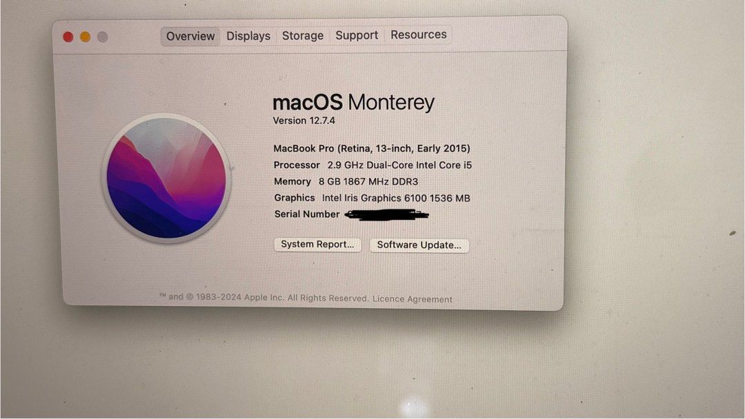 MacBook Pro 13inch63221272568707112