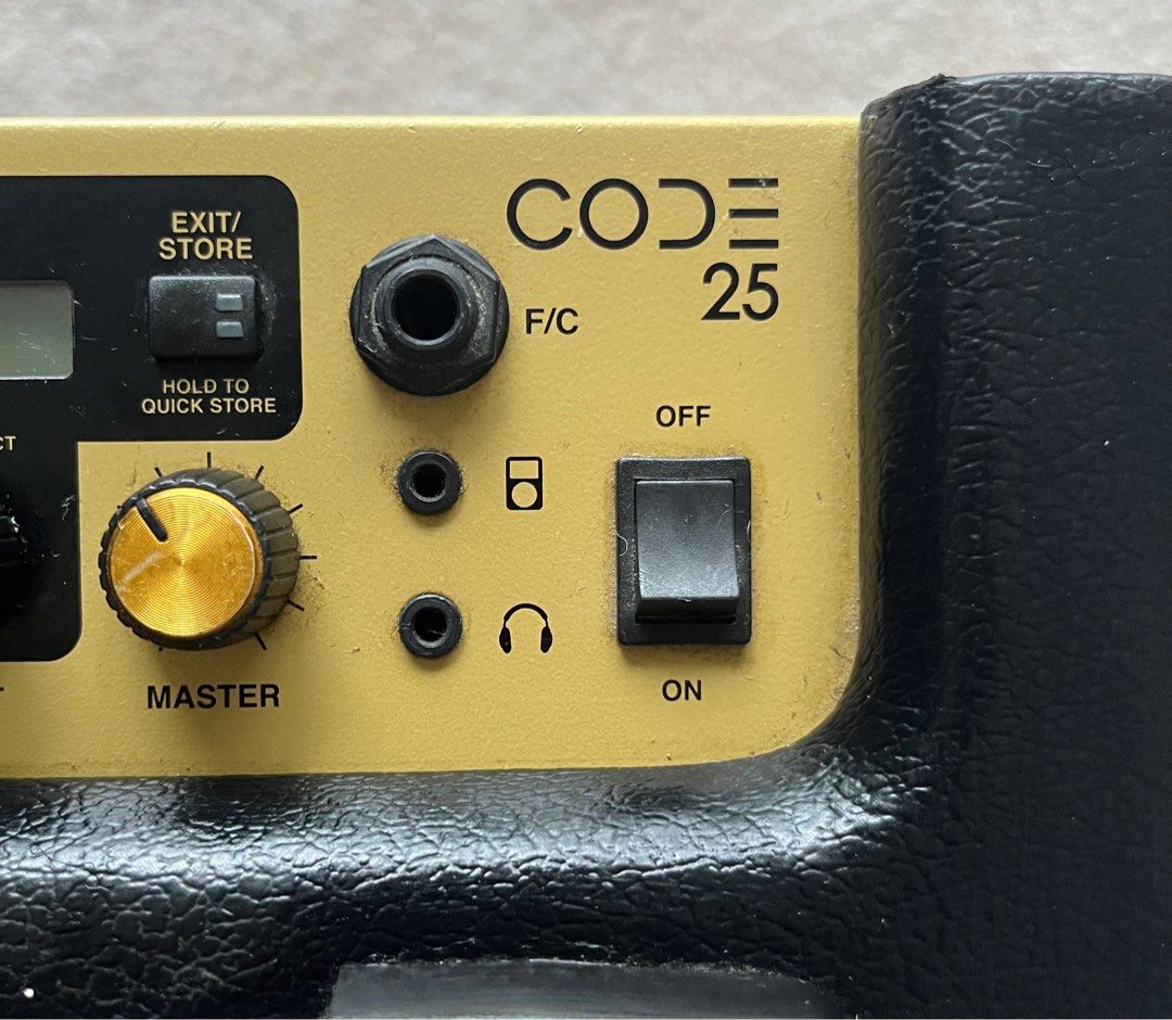 Marshall amp Code 25 （分類：樂器）位於 Hong Kong。 由 herrvogel 提交（商品編號 1381728196，圖片 2）。簡介： Perfect condition Marshall CODE 25 amplifier.。