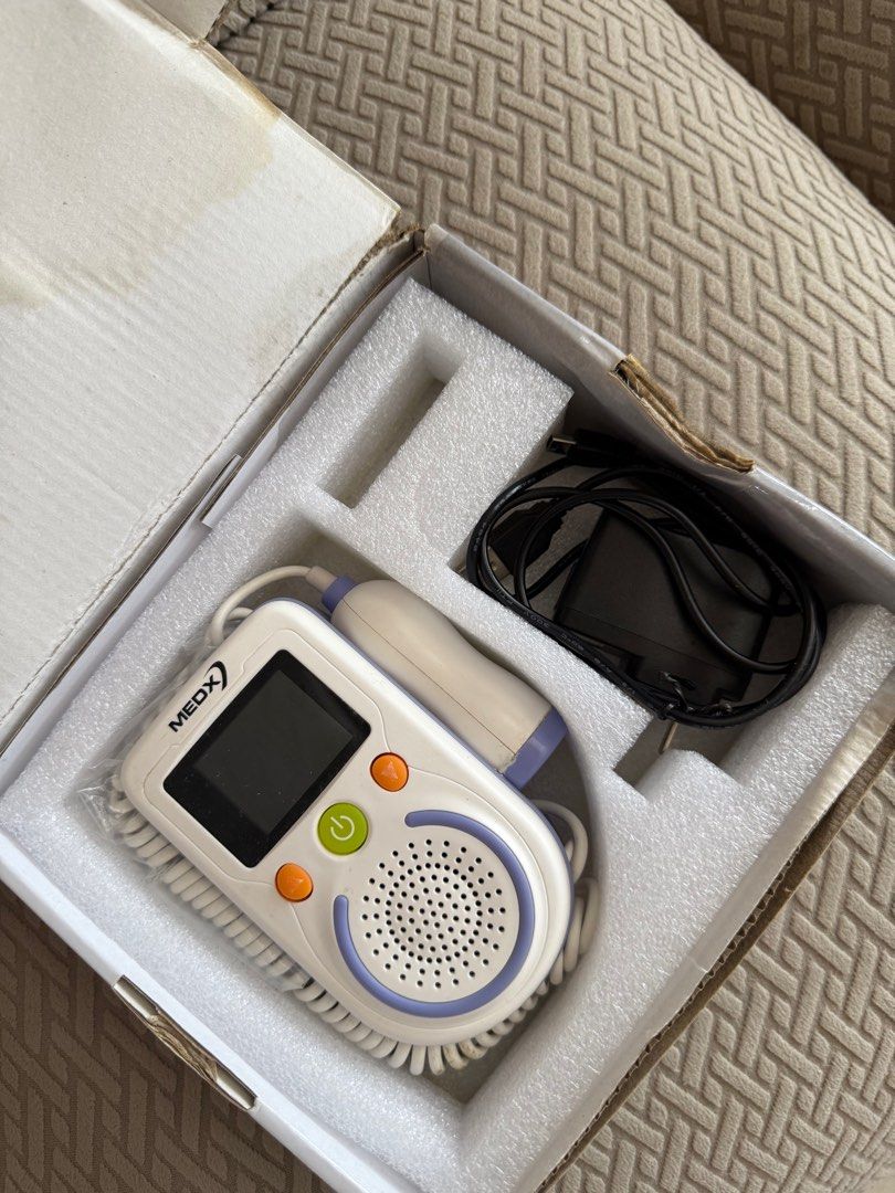 MedX fetal doppler (Category: Baby Monitors) located in Pasig City. Submitted by kdshp (Listing ID 1381716077, Image 2). Description: Good condition Slightly negotiable .
