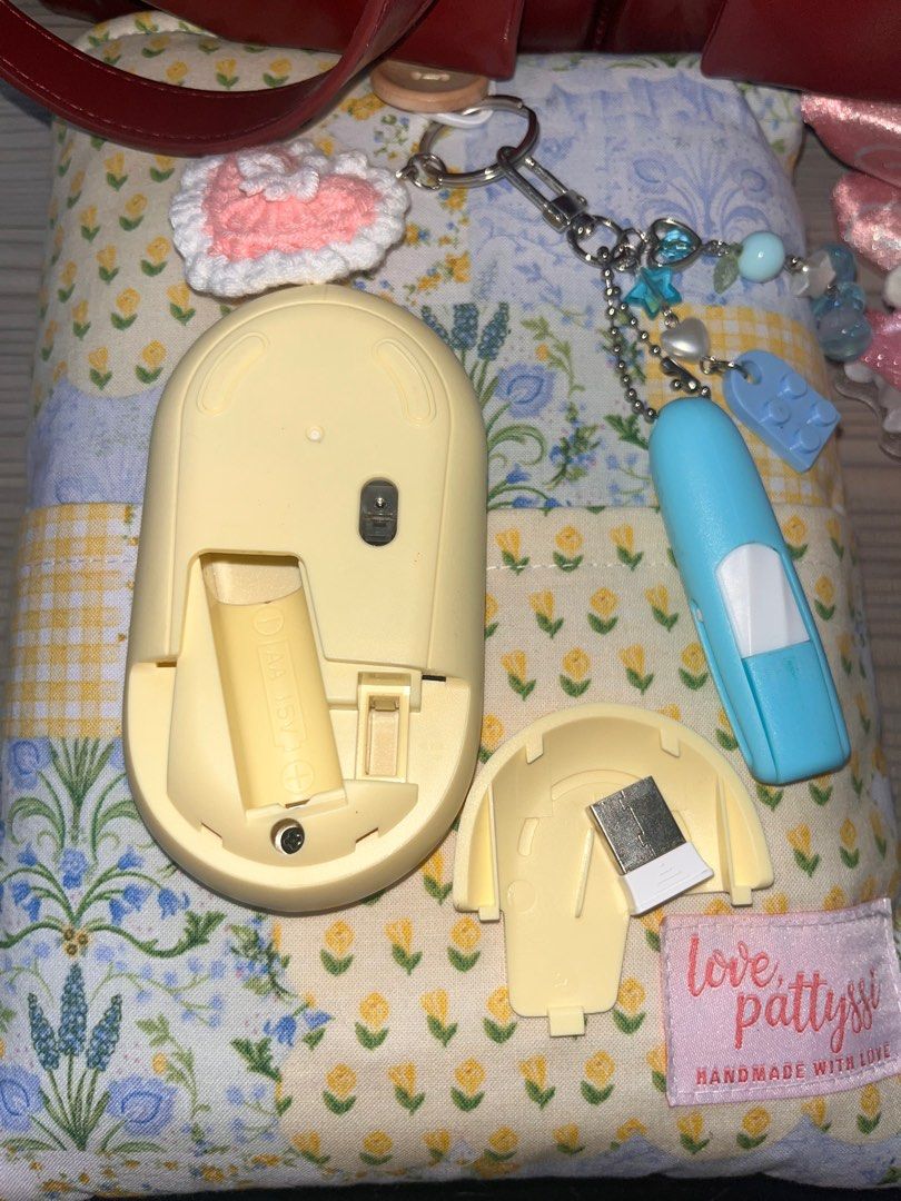 MINISO Sanrio Pochacco Wireless Silent Mouse Model: E160 (Category: Mouse & Mousepads) located in Manila. Submitted by joyyieu (Listing ID 1381738620, Image 3). Description: — used only once since it was gifted and i still have my mouse — just needs batteries — great for everyday use or as a backup — in perfect working condition — mod: j&t, lalamove — mop: gcash, maya — sf shouldered by buyer — open for offers, just pm me.