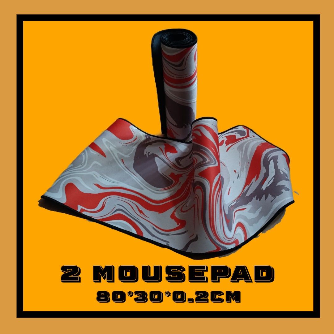 Mousepad Fluid Motion Design (Category: Mouse & Mousepads) located in Saratok. Submitted by mr.august (Listing ID 1381834657, Image 1). Description: Item's Info. Bought on July 2023. Orginal price - RM13 per piece. Resell as combo - RM16 (Price is still negotiable) Reason of selling - Upgrading to newer design The pictures provided in this listing is 100% the item that you purchased and will get. Item's Usage. Even though the mousepads were bough