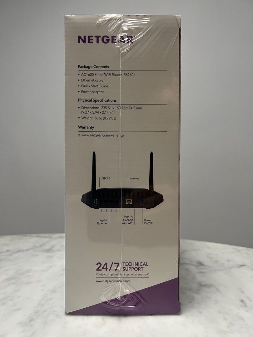 NETGEAR AC1600 Smart WiFi Router Dual Band Gigabit Model R626063204756535299113