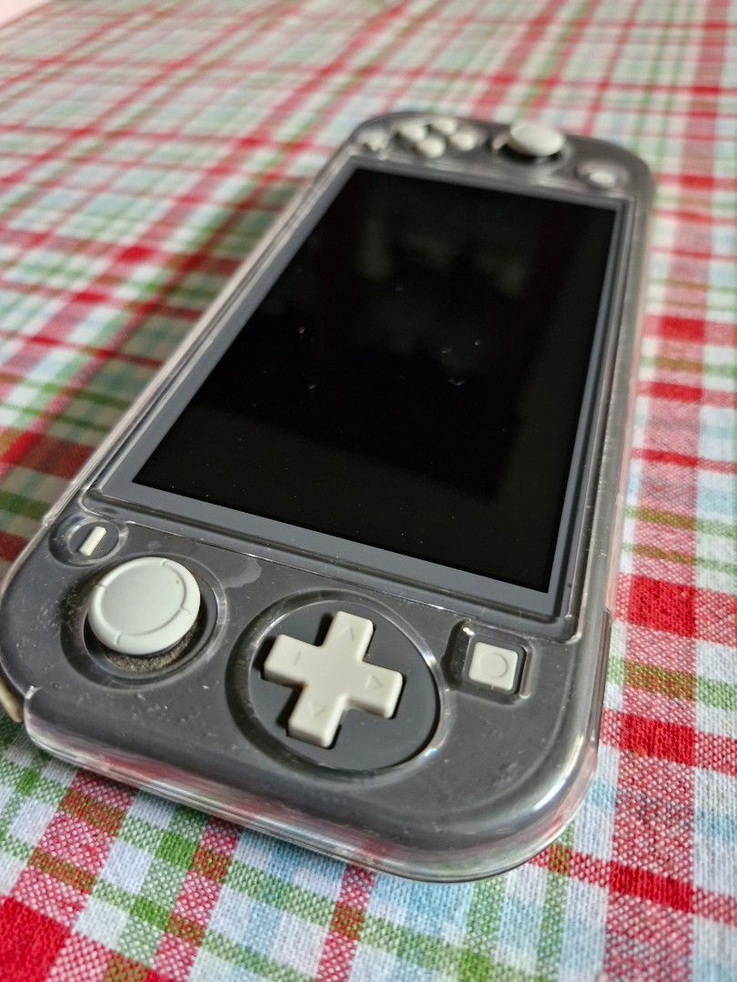 Nintendo Switch lite (Category: Nintendo) located in Bacoor. Submitted by datsun240 (Listing ID 1381816157, Image 2). Description: With Box and charger Issue: Left joy stick can function up and down only Has line on the left side of LCD after update as seen on the last picture Free clear and silicone case 4k fix Lalamove or meet up Jollibee Molino or Alabang town center during weekends.