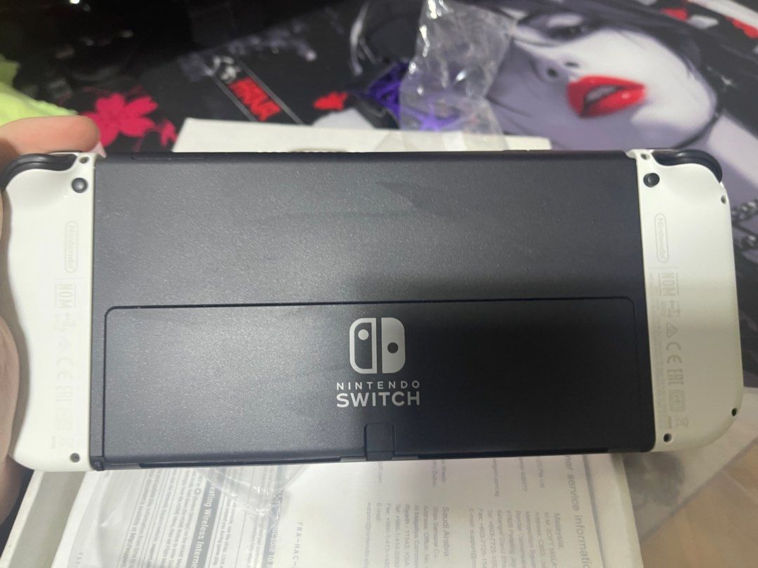 Nintendo Switch OLED Modded 512GB White Selling cheap63108479214979112