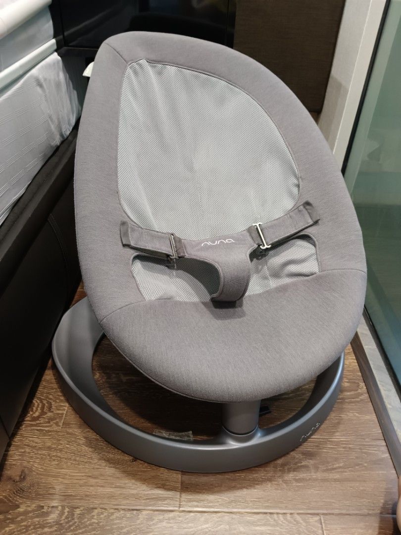 NUNA leaf swing (Category: Other Kids Furniture) located in Petaling Jaya. Submitted by laiping17.1 (Listing ID 1381737910, Image 2). Description: FREE with toy bar 1) gentle nudge from side to side, no batteries or motor needed 2) from baby to toddler 3) seat with 3-point harness removable 4) 3 recline positions.