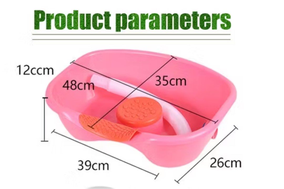 Portable Hair Shampoo Basin (Category: Bath) located in Quezon City. Submitted by mhiemime (Listing ID 1381700089, Image 2). Description: nasira na yung Hose..