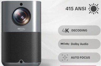 Projector (Category: Projectors) located in Kota Kinabalu. Submitted by calvin112233 (Listing ID 1381684671, Image 2). Description: Eroc Max projector, -Support 4k decoding -Built in android 9, -Support 5ghz wifi, -Support usb playback, mirror cast Hdmi input, audio jack & bluetooth Got Netflix, Disney hotstar, HBO max, youtube & other streaming apps.. Still in good condition.. . Projector stand & 100’ screen included...