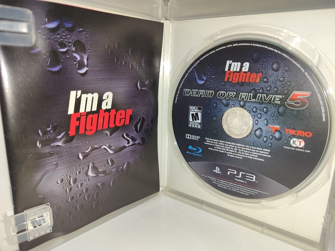 PS3 - Dead or Alive 5 (PRE-OWNED) "R1" (Category: PlayStation) located in Mendez-Nunez. Submitted by sf2_gameshop (Listing ID 1381813120, Image 3). Description: CONDITION: A pre-owned item. Tested working. It comes with a game manual in color. GENRE: Fighting MODE: Single-player, multiplayer REGION: 1 - US VOICE: English IN-GAME TEXT: English MANUAL: English Feel free to chat for any inquiries and you may check my shop regularly for item updates.
