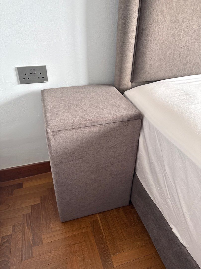 King Size Bed Frame & Storage bedside65074645800323112